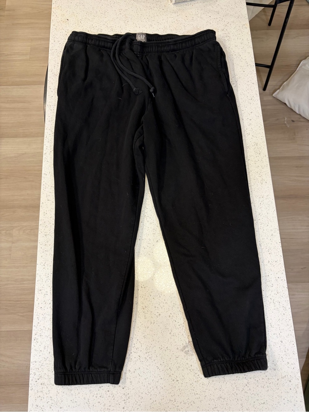GAP Men's Black Drawstring Joggers